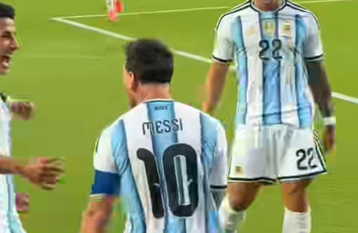 Argentina vs Egypt players in action