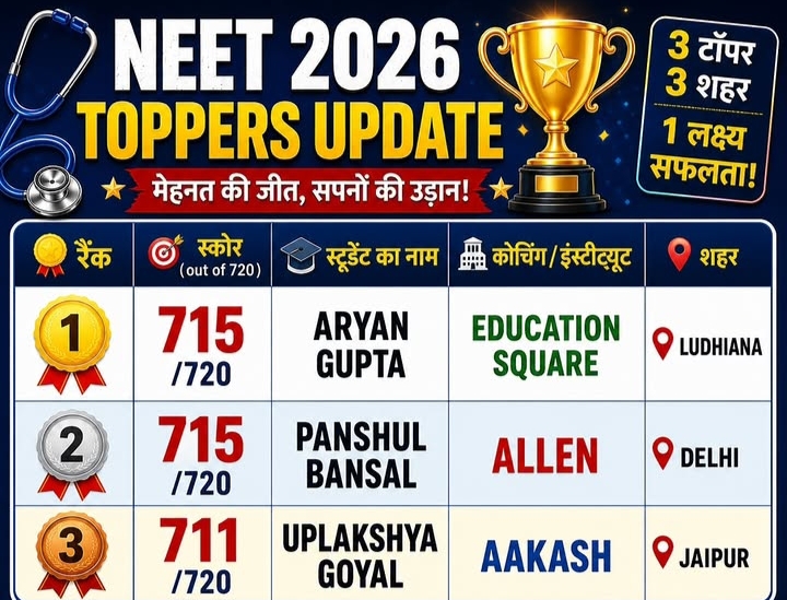 NEET Result 2026 scorecard download page