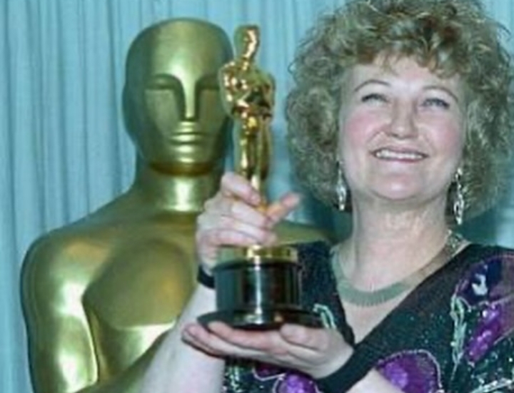 Brenda Fricker smiling during a film event.