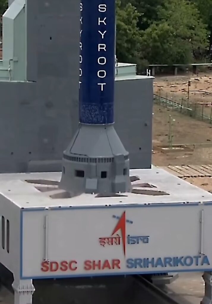 Vikram-1 rocket developed by Skyroot Aerospace