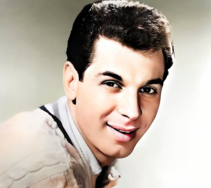 Vintage portrait of Freddy Cannon, singer of the classic rock hit "Palisades Park."