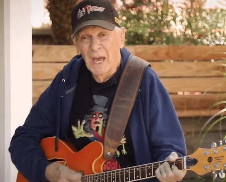 Classic image of Freddy Cannon, legendary American rock and roll singer known for "Tallahassee Lassie.