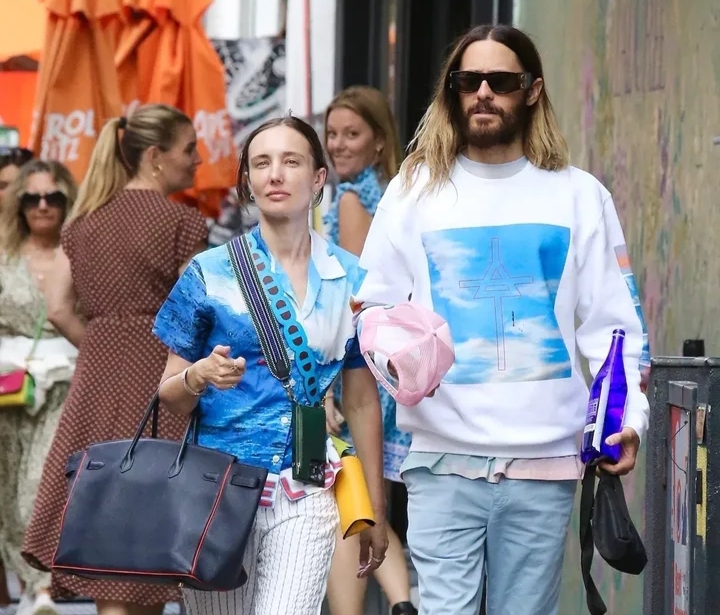 Hollywood actor Jared Leto in a stylish portrait