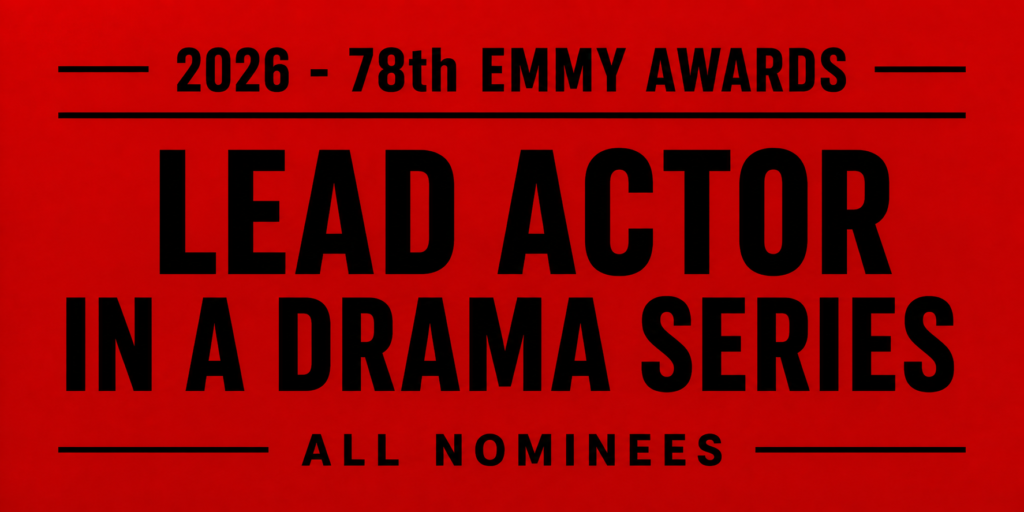 Emmy Nominations 2026 awards news complete nominations list and TV series updates