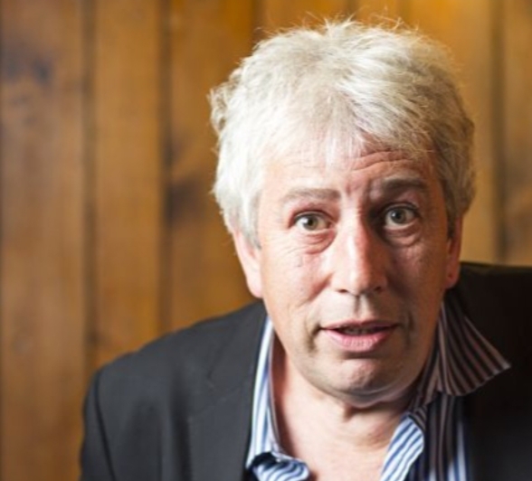 British journalist Rod Liddle during a television interview