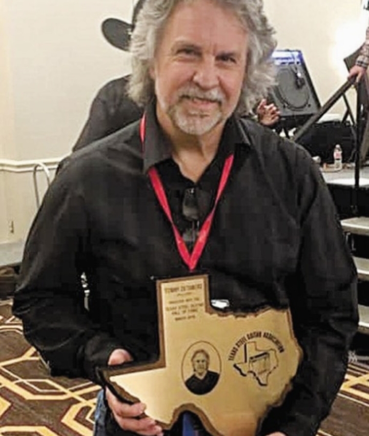 Portrait of Tommy Detamore, legendary Americana musician and country music producer