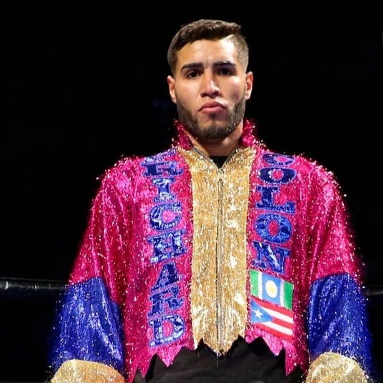 Prichard Colón during his boxing career before the 2015 fight