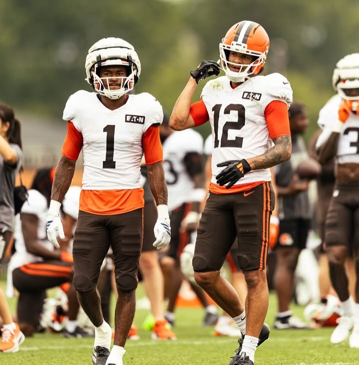 Dillon Gabriel Cleveland Browns quarterback during preseason game