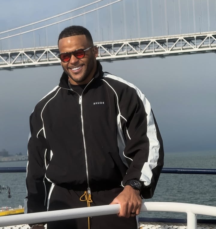 Aaron Donald during his NFL career with the Los Angeles Rams